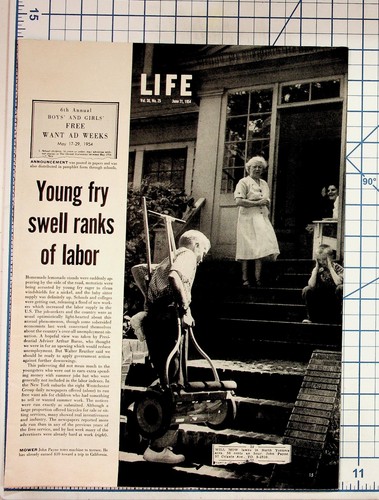1954 life magazine article - magazine,
