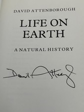 David attenborough hand signed - attenborough,