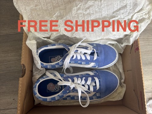 Vans old skool blue white - vans,