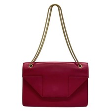 Saint Laurent Paris Shoulder Bag Betty 314515 Pink Chain Shoulder Leather