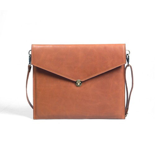 Leather ipad bag - ipad, full