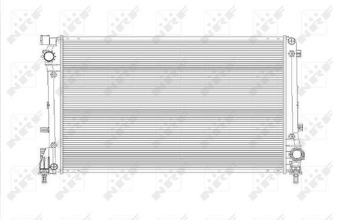 Nrf radiator for abarth 595c - nrf,