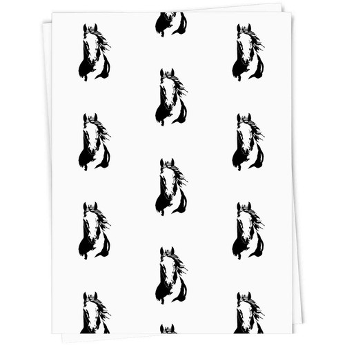 Minimalist horse portrait - 'minimalist,