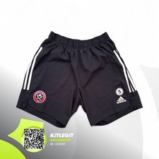 Jack O’Connell Player Issue Sheffield United 2019-2020 Adidas Shorts