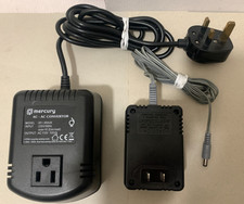 MERCURY UK-US STEP DOWN VOLTAGE CONVERTOR 230V -110 VOLT AC 100W TRANSFORMER