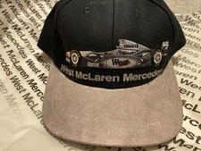 Vintage West McLaren Mercedes F1 Formula 1 racing baseball cap from the 90s 00s