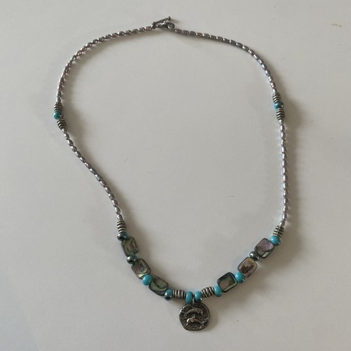 Surf necklace dolphin - surf,