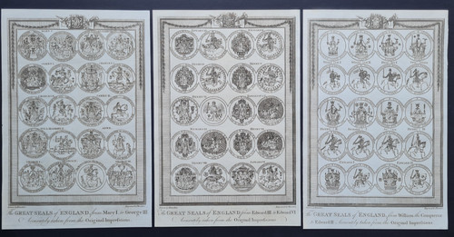 Antique 1786 print set royal - antique,