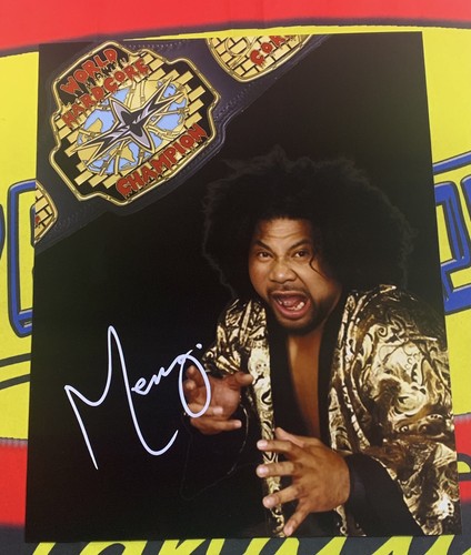 Meng autographed wcw - autographed,