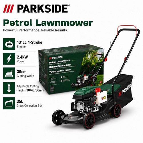 Petrol lawn mower 131cc - petrol,