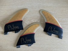 AU Hybrid Fins (FCS II Base) Thruster Set , Honeycomb Construction