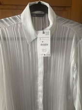 Zara White/cream Blouse