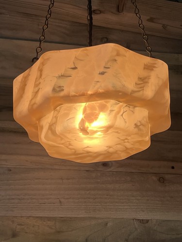 Vintage art deco ceiling light - vintage,