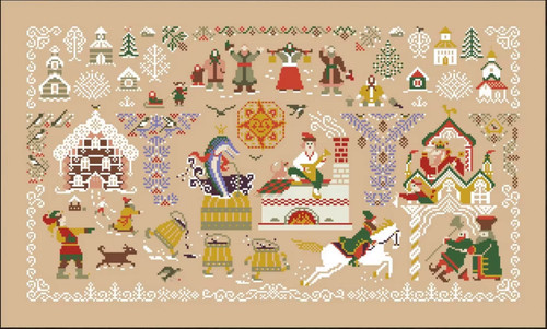 Counted cross stitch - cross, ct