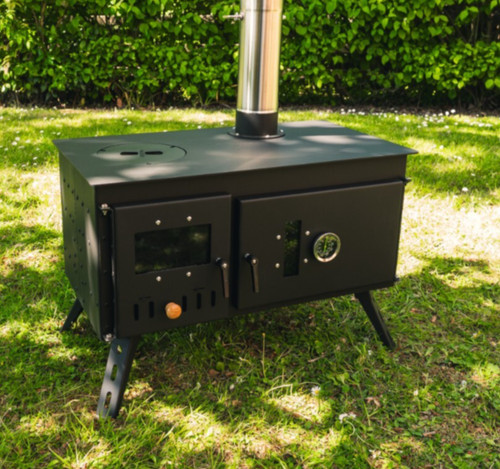 Portable wood stove - wood, with