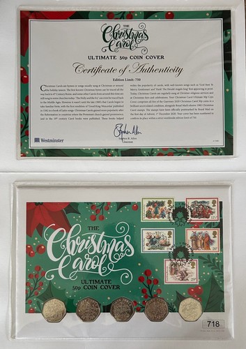 Guernsey 2020 50p christmas - guernsey,