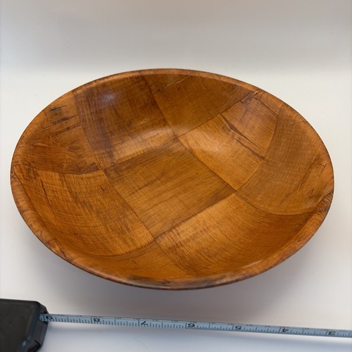 Woven snack salad round - woven,