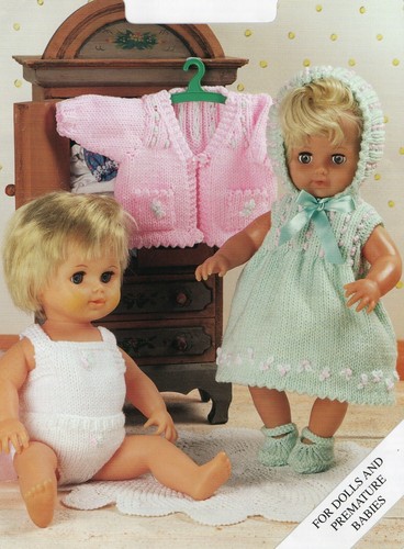 Dolls knitting pattern - dolls,