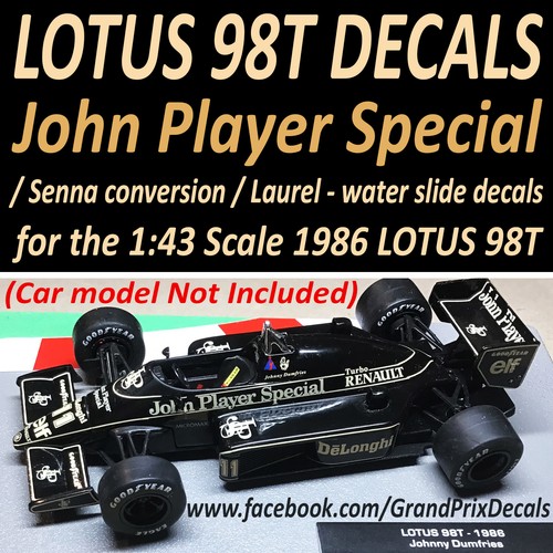 Lotus 98t 1986 water - lotus,