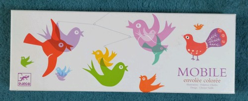 Djeco colourful bird mobile - djeco,