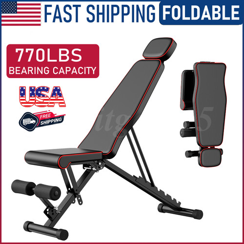 Adjustable weight bench thick - weight,