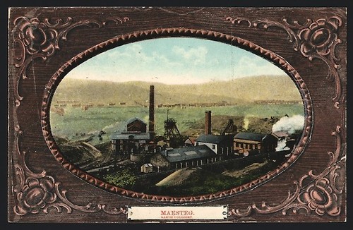 Postcard maesteg garth - postcard, maesteg,