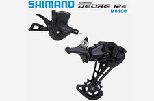 Shimano Deore M6100 1×12 Speed MTB Bike Shifter and  Deore RD-M6100 Derailleur