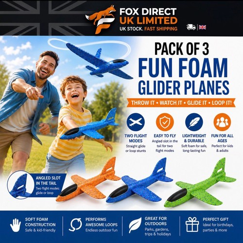 Large strong foam glider - foam,