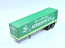 CORGI 2-AXLE TILT TRAILER WITH CONTAINER ACKWORTH CC12602 1:50
