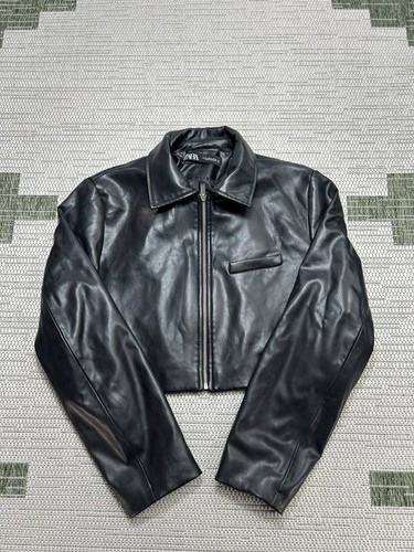 Zara jacket womens black - zara,
