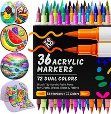 72 Colors Acrylic Paint