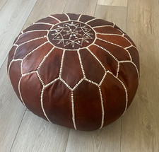 Unstuffed Leather Morrocan