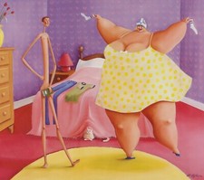 SARAH JANE SZIKORA, 'STRIP TEASER', LIMITED EDITION PRINT 448/850, SIGNED & COA