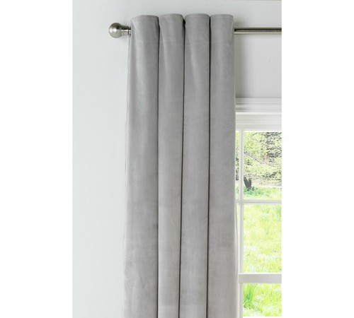 Argos home velour lined eyelet - velour,
