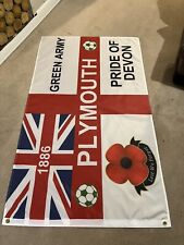 Plymouth Argyle Flag 5ft by