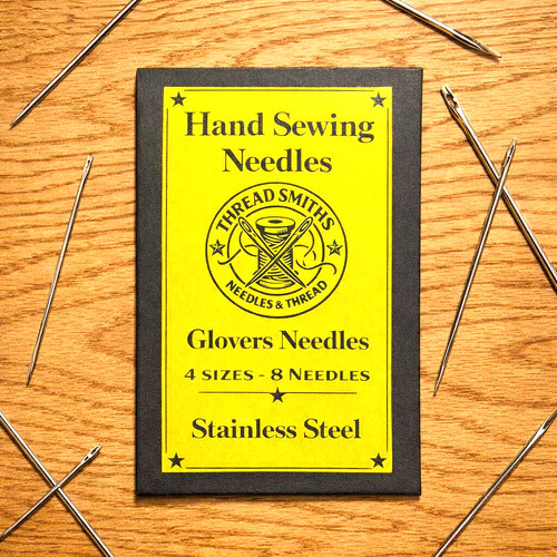 Leather hand sewing stitching - hand,