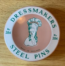 Vintage sewing tin - Dressmakers Steel Pins