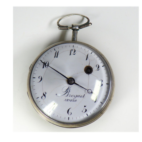 Breguet paris silver fusee - paris,