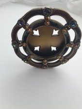 Jay Strongwater Photo Frame and Candle Set Swarovski Crystals