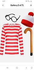 Where's Wally Outfit Size