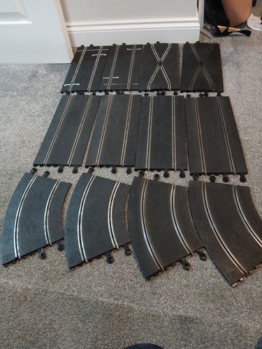 Scalextric track bundle - track,