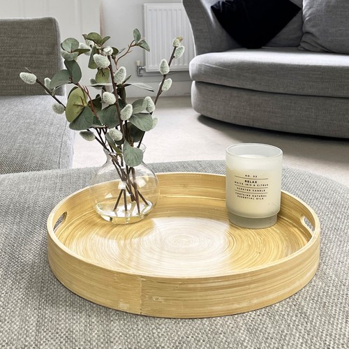 Serving tray with handles - serving,