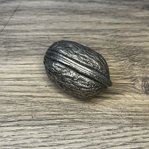 Vintage silver plated walnut - vintage,