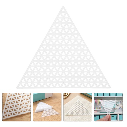 Pcs triangle plastic canvas - pcs,
