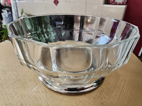 Vintage silver plate footed - vintage,