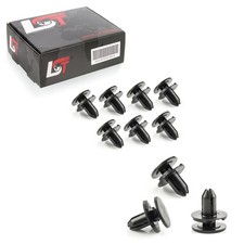 10x Fastening Clips Hood Wind