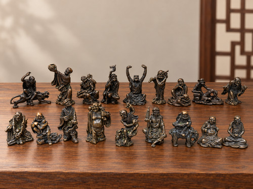 Bronze set the eighteen - set,