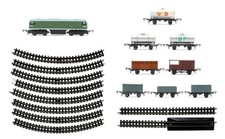 LONE STAR 'OOO/TT' GAUGE LOT OF ASSORTED DIESEL LOCO & 8 WAGONS & 10 TRACK