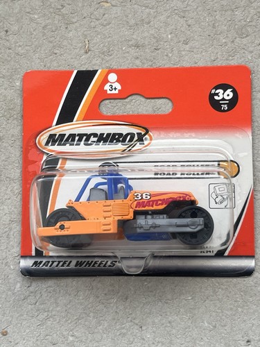 Matchbox road roller pavers - pavers, no