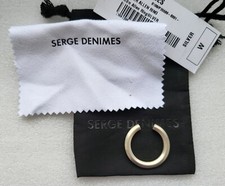 Serge Denimes men's Sterling Silver Allen ring. Size W / 11. BNWT